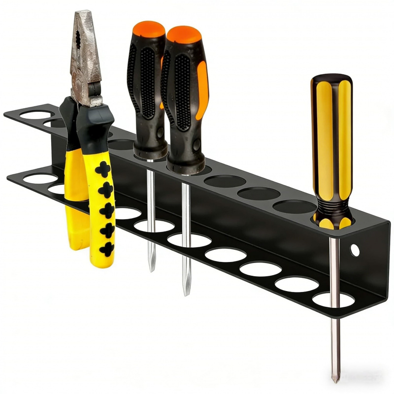Workshop Use Tools - 14-teilige wandmontierte rostfreie Werkzeugaufbewahrungstafel für den