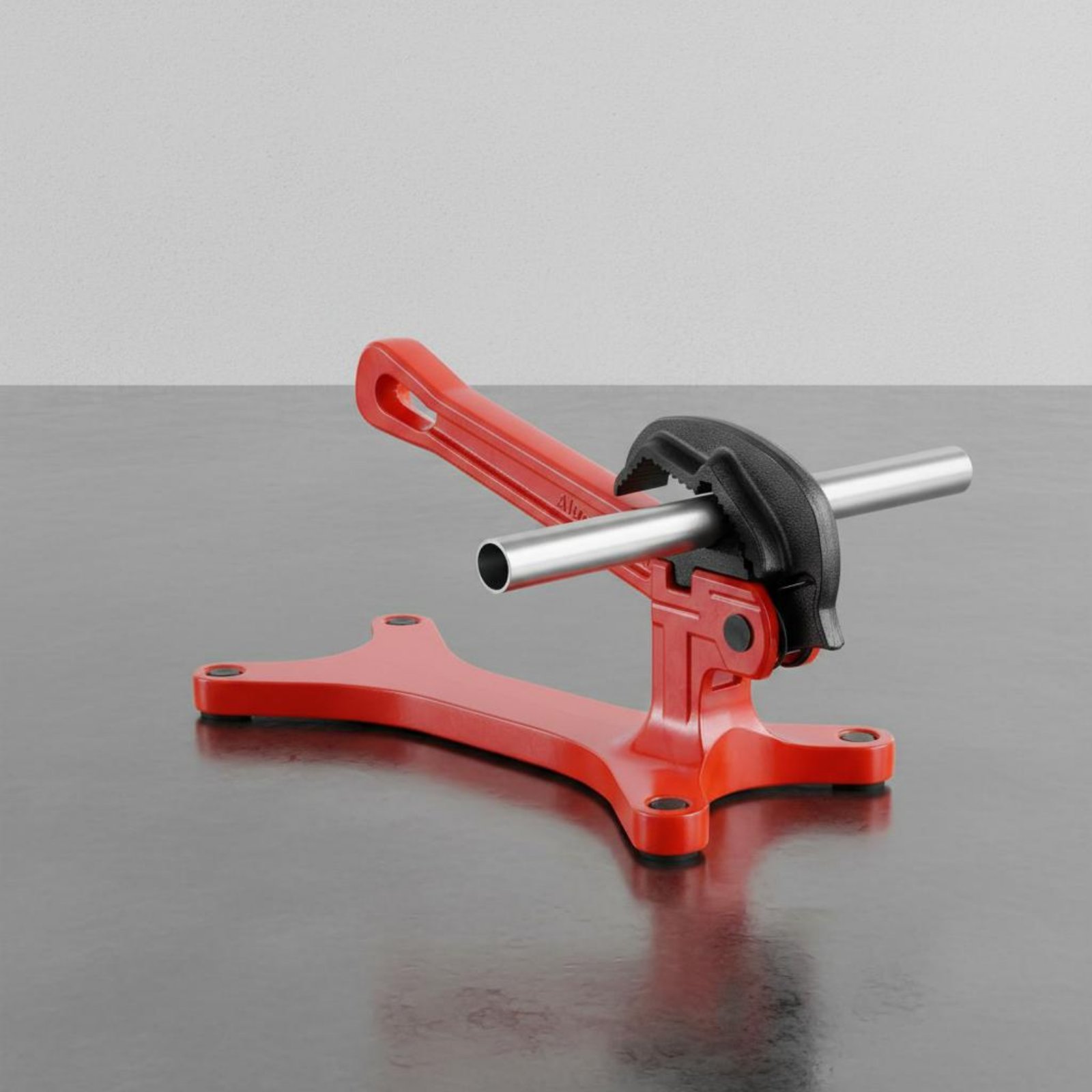 Tools Workshop - Robuster tragbarer Rohrspannstock mit Stahlklemmen –