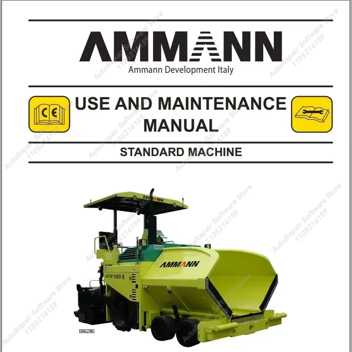 Workshop Tools Pdf - 2023 Ammann Machinery 46,6 GB PDF
