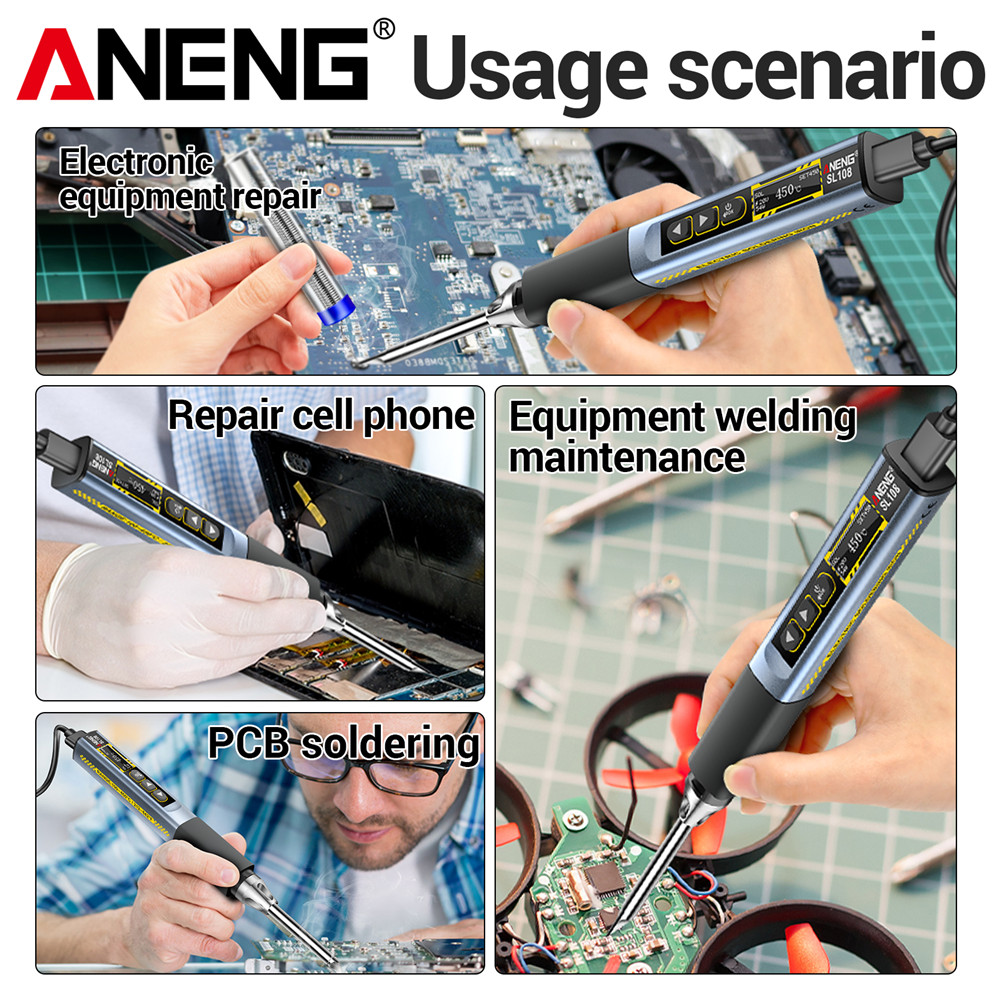 Tools Qc - Tragbares Digitales Smart-Lötgerät SL108 96W Elektrisches