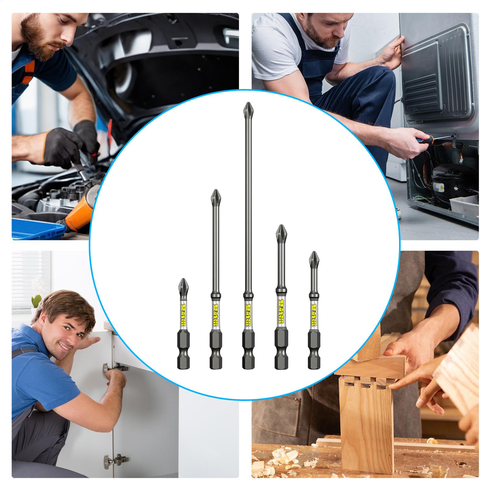 Bohrer-Schraubendreher-Bit-Set – Tools Workshop Bewertung und Preis