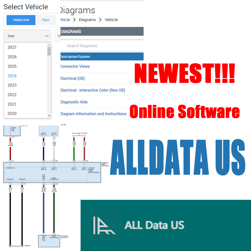 2026 Alldata US Vollversion On – Workshop Tools Online Bewertung und Preis