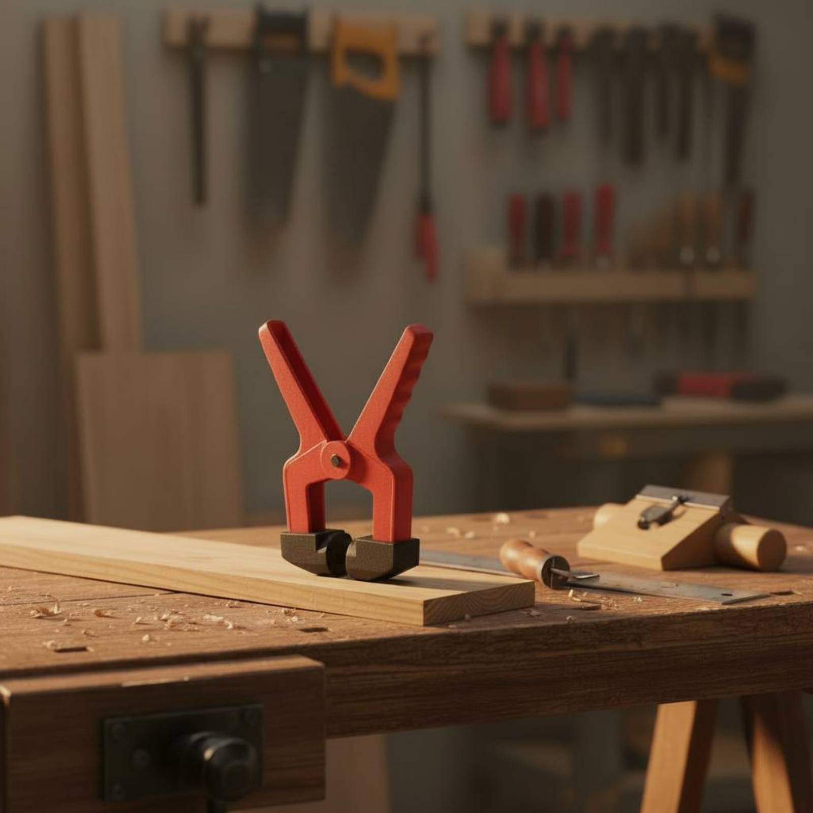 Dreieckige Klemme, rote Kunsts – Hand Tools In Workshop Bewertung und Preis