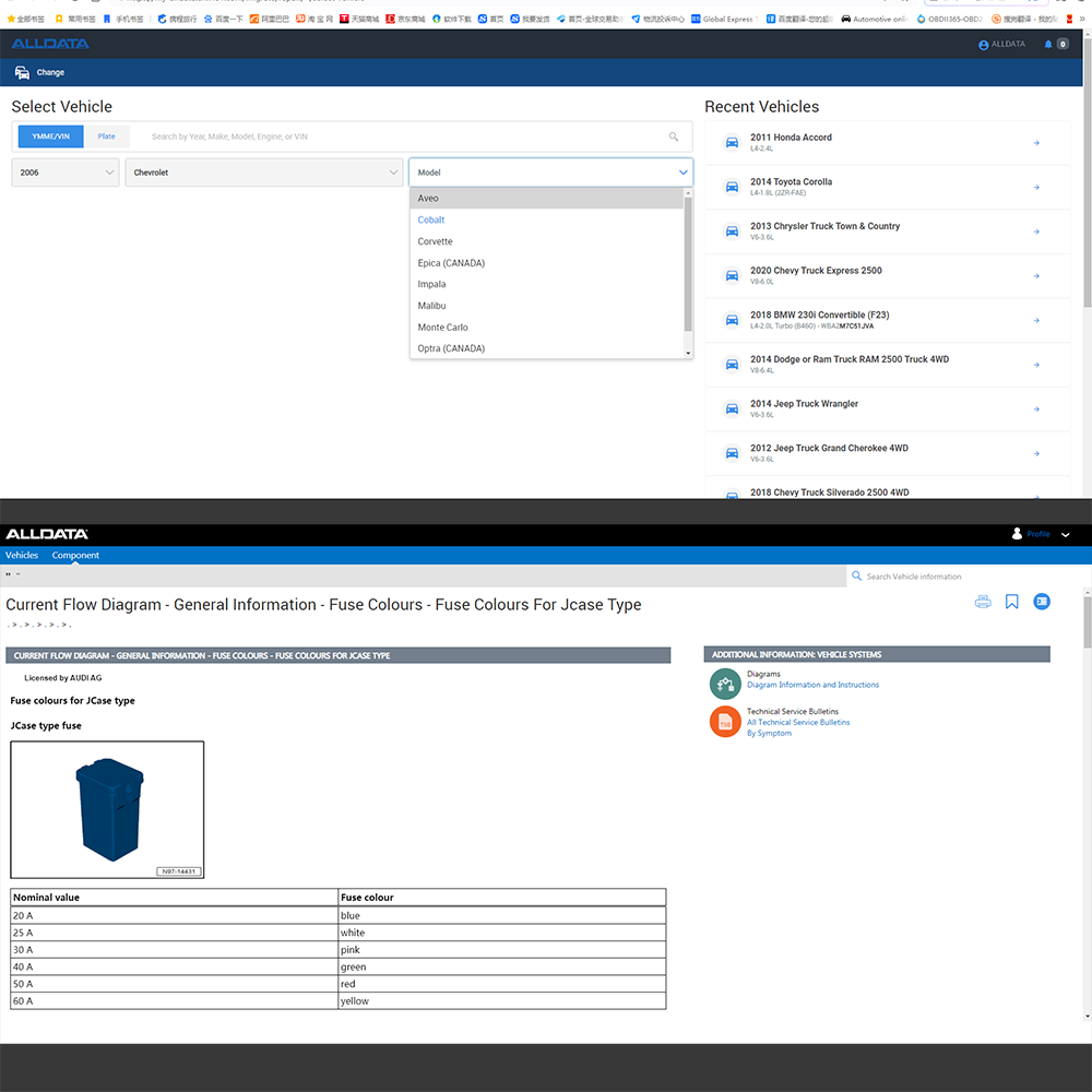 2026 Alldata US Vollversion On – Workshop Tools Online Bewertung und Preis